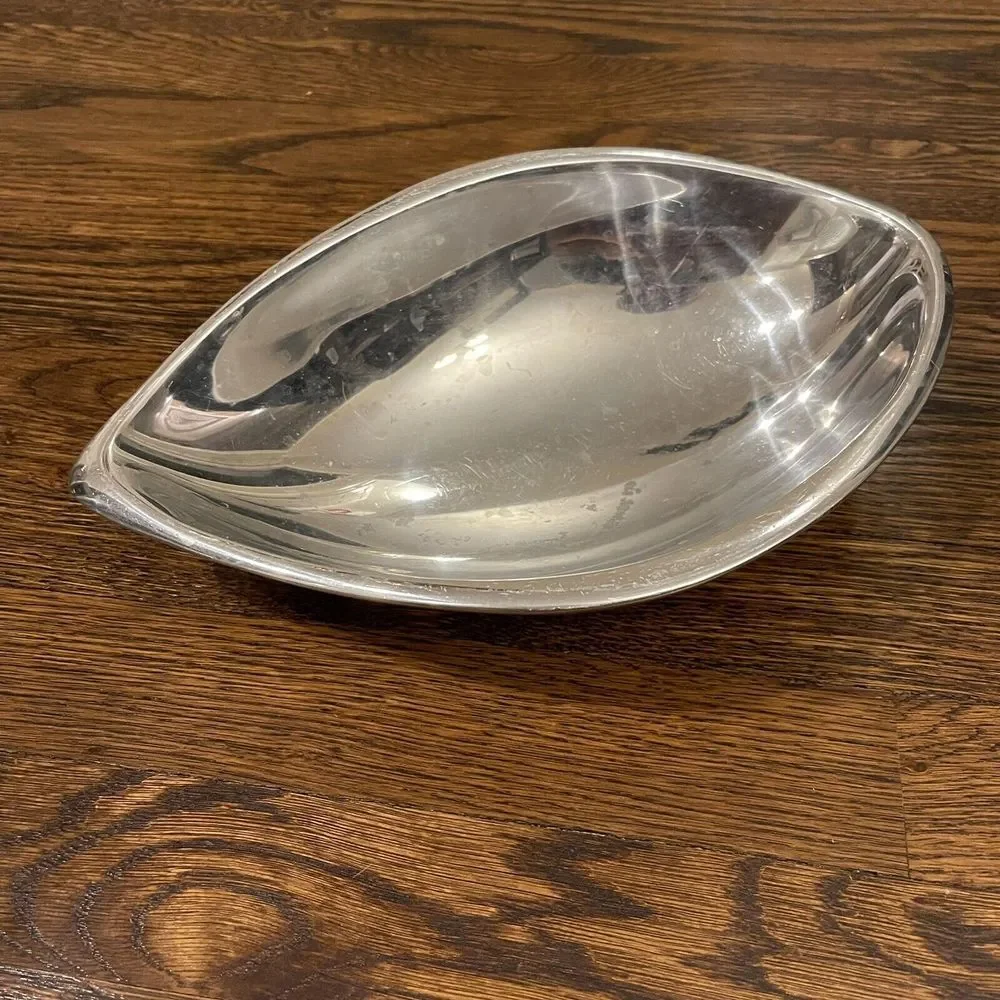2008 Nambe Aluminum alloy Bowl Designer Todd‎ Myers 11.5